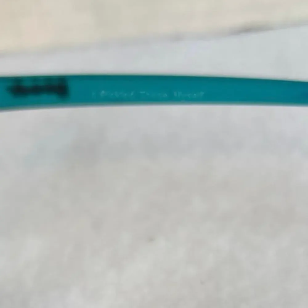 goodr Teal Round Sunglasses with Pink Mirrored Lenses